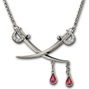 Swarovski Pirates of the Caribbean Sword Necklace